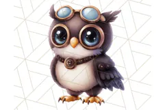 Vintage Steampunk Forest Animal PNG Clipart for Sublimation Product Image 4