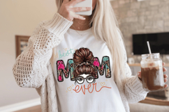 Best Mom Ever PNG sublimation | Mother's Day PNG T-Shirt Product Image 8