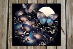 Magic Butterfly | black tumbler Sublimation design bundle Product Image 8