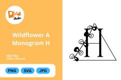 Wildflower Monogram Symbol Product Image 1