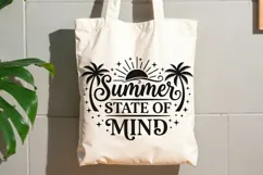 Summer State Of Mind Svg, Summer Vibes Svg, Beach Svg. Product Image 9