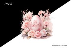 Easter Clipart, Easter Egg Clipart, Easter Bunny Png Product Image 1