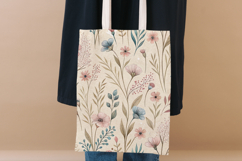 Spring Wildflower Seamless Pattern, Cottagecore Botanical Product Image 8