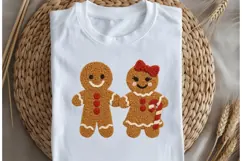 Gingerbread couple png design for T-shirts Product Image 5