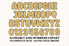 Summer Alphabet clipart, summer letters doodle Product Image 2