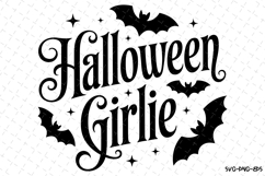 Halloween Girlie Svg | Halloween Svg | Svg Cut Files Product Image 1
