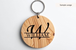 Split Monogram SVG Bundle A-Z Product Image 8