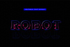 Editable Text Effect for Illustrator. Vector Graphic styles Product Image 1