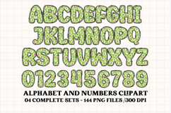Shabby Chic letters doodle, shabby chic png alphabet clipart Product Image 2