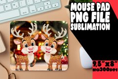 BLISSFUL MOUSE PAD INSPIRATIONAL DESIGN, Christmas Santa Product Image 1