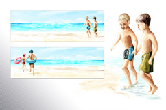 Kids on the beach Product Image 9