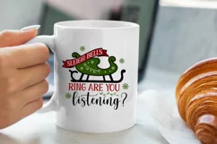 Sleigh bells ring are you listening SVG, Christmas SVG Product Image 4