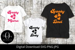 Spooky Family Cut File Bundle|Family SVG|Family Halloween Product Image 7