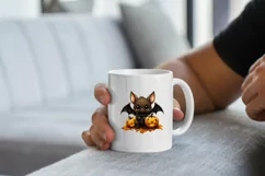 Cute Halloween Bat Clipart Png for sublimation Product Image 2