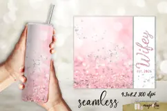 Hubby and Wifey Wedding Est.2025,2026 Tumbler Sublimation Product Image 6