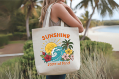 Sunshine state of mind PNG, Beach PNG Sublimation Design Product Image 8