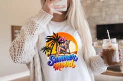 Summer Mood PNG sublimation |Beach &amp; Summer PNG T-Shirt Product Image 4