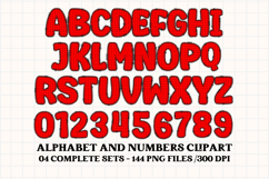 Superhero Alphabet png clipart, superhero letters doodle Product Image 2