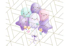 Pastel Halloween Town PNG Clipart, Spooky Shops & Homes Png Product Image 4