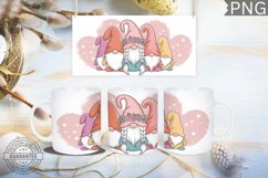 Easter Mug Wrap Design - Easter Gnome Sublimation Product Image 1