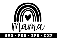 Mama |Mother Day SVG Cut file Product Image 1