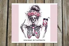 Skulls and coffee | 4 Halloween Skinny tumbler designs PL2 Product Image 4