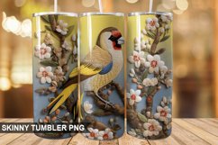 3D Embroidered Goldfinch Tumbler Bundle 15 Designs Product Image 9