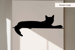 Black Cat Silhouette SVG Bundle | 20 Designs Product Image 6