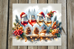 Christmas moods | 4 xmas Sublimation Tumbler Designs P2 Product Image 4