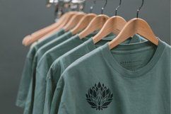 Floral moon svg bundle, Lotus svg, Moon phases svg, Mystical Product Image 6