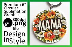 Mom's Day Watercolor Circle Gallery Product Image 1