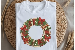 Bookish Christmas png design for T-shirts Product Image 5