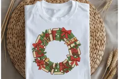 Bookish Christmas png design for T-shirts Product Image 5