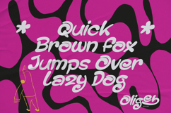 Oligeb-Retro Groove Display Font Product Image 8