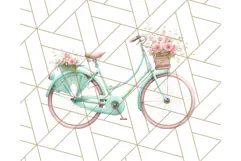 Pink and Mint Summer Clipart PNG Beach Icons, Summer Fun Png Product Image 4