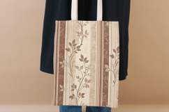 Brown Toile Digital Paper Pack, Vintage Floral Toile Product Image 8