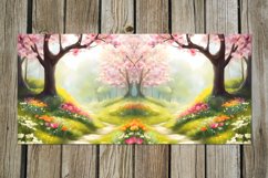Spring landscape | flowers Mug Sublimation design bundle Product Image 8