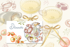 Italian Watercolor Wedding Clipart Set Product Image 11