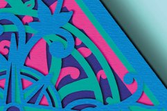 Rose of Wind 3D multilayer SVG/ Rose of Wind 3D mandala Product Image 6