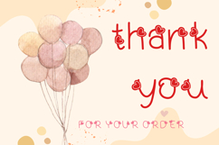 Sweetheart Script Style Product Image 8