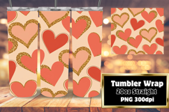 PLAYFUL PNG for 20oz Tumbler , Heart Product Image 1