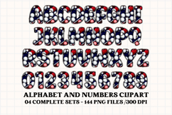 Father’s Day Alphabet clipart, father’s day letters doodle Product Image 2