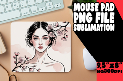WHIMSICAL mouse mat Gift Magic, Beauty Woman Product Image 1