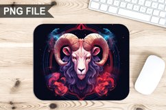 Aries Zodiac Sublimation Mouse Pad PNG Bundle Product Image 9