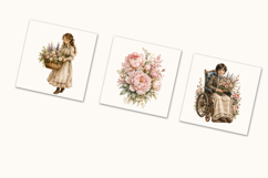 The Secret Garden Watercolor Clipart Product Image 8