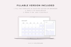 2026 Monthly Planner on One Page, Printable, A4/Letter Size Product Image 8
