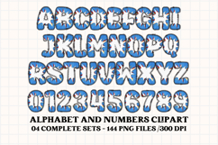 Superhero Alphabet png clipart, superhero letters doodle Product Image 2