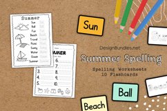 Grade 1 Summer Spelling Educational Activity Product Image 1