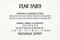 Dear Fairy Font Cute Kids Font, Cricut Font, Girly Font Product Image 7
