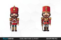 Christmas Nutcracker Sublimation PNG Clipart Product Image 1